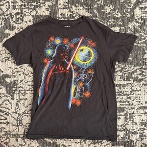 Star Wars Dark Gray Cotton T-Shirt